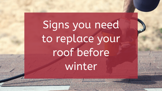 Signs You Need To Replace Your Roof Before Winter - In Awe Roofing